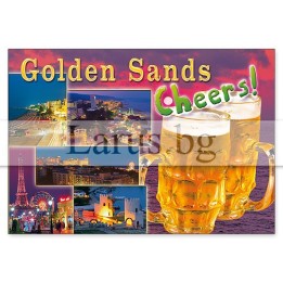 Пощенска картичка Златни Пясъци 1-GS-0227