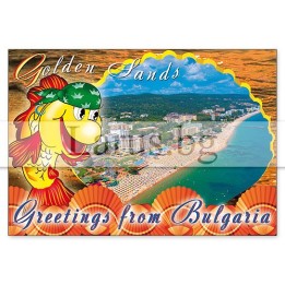 Пощенска картичка Златни Пясъци - GS 0229