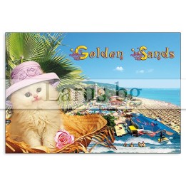 Пощенска картичка Златни Пясъци 1-GS-0233