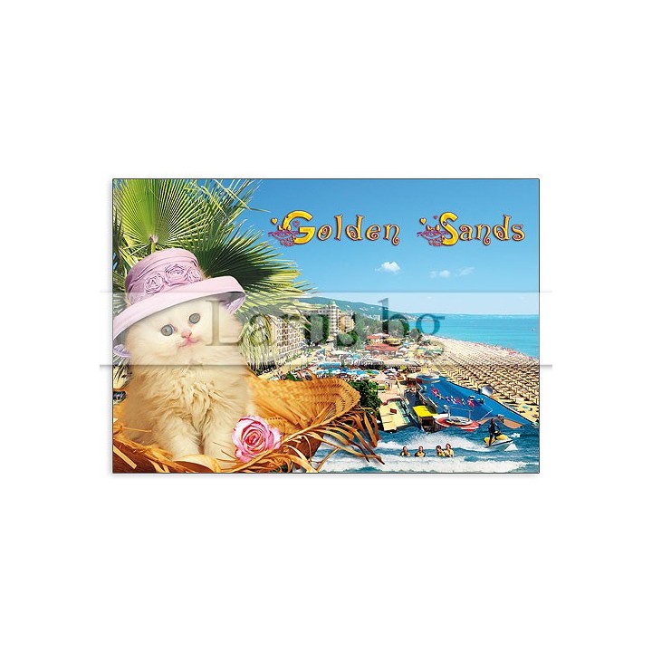 Пощенска картичка Златни Пясъци 1-GS-0233