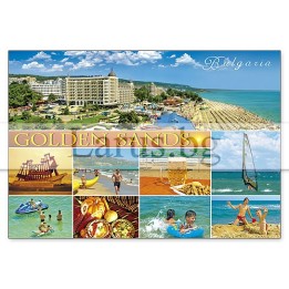 Пощенска картичка Златни Пясъци 1-GS-0234