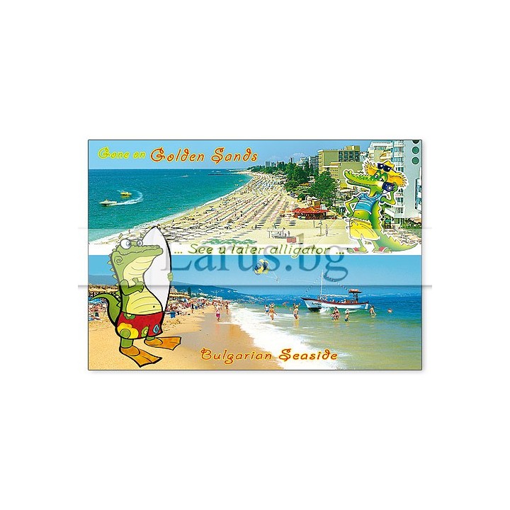 Пощенска картичка Златни Пясъци GS 0242
