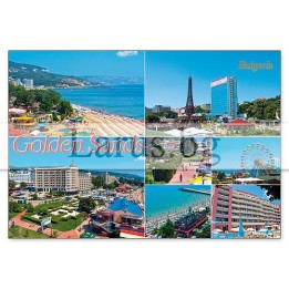 Пощенска картичка Златни Пясъци GS 0244