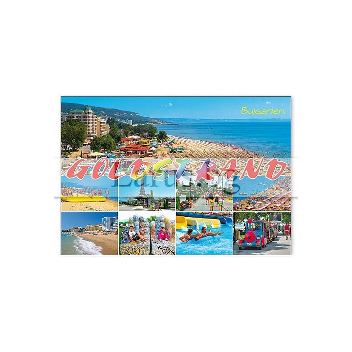 Пощенска картичка Златни Пясъци 1-GS-0246