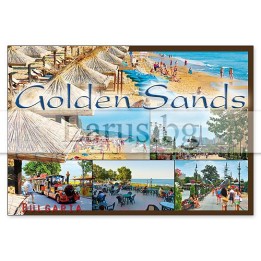 Пощенска картичка Златни Пясъци 1-GS-0255