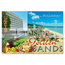 Пощенска картичка Златни Пясъци GS 0263