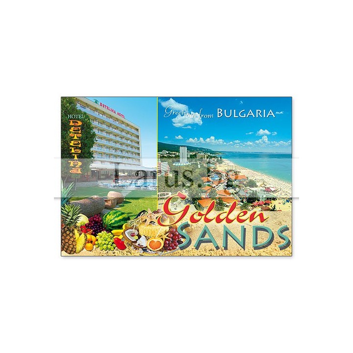 Пощенска картичка Златни Пясъци GS 0263