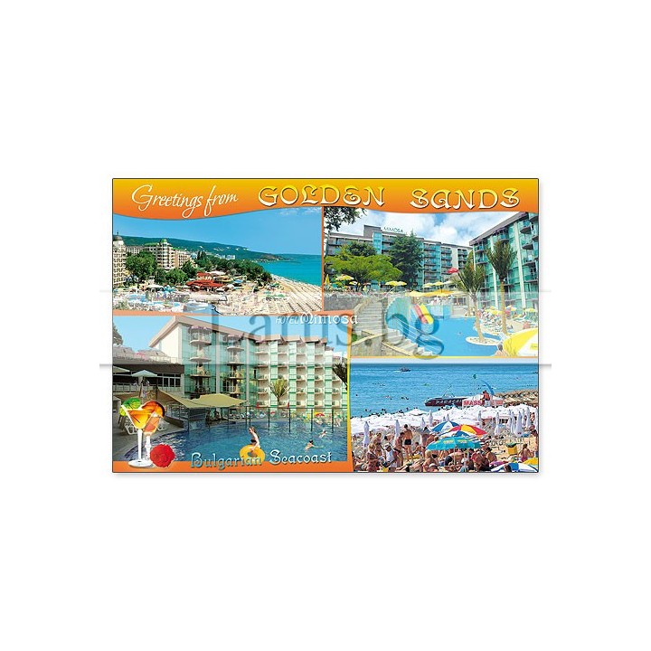 Пощенска картичка Златни пясъци - GS 0264