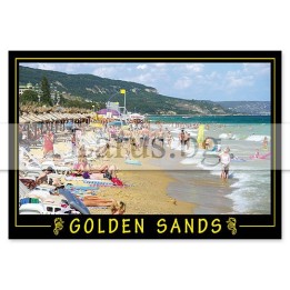 Пощенска картичка Златни Пясъци GS 0272 | Летен сувенир