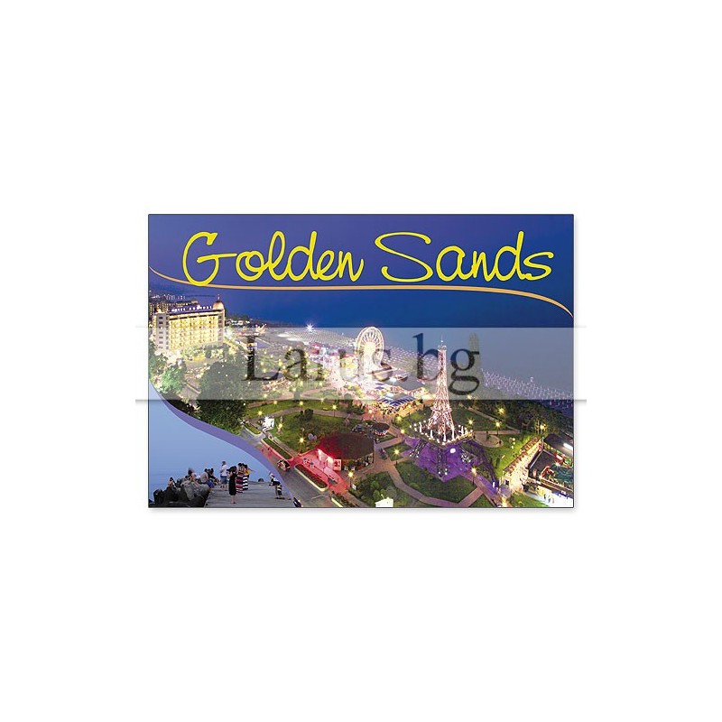 Пощенска картичка Златни Пясъци 1-GS-0274