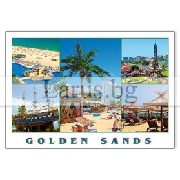 Пощенска картичка Златни Пясъци GS 0277