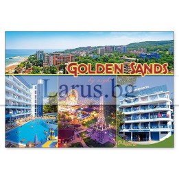 Пощенска картичка Златни Пясъци GS 0302
