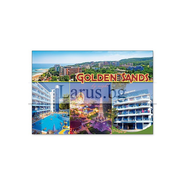 Пощенска картичка Златни Пясъци GS 0302