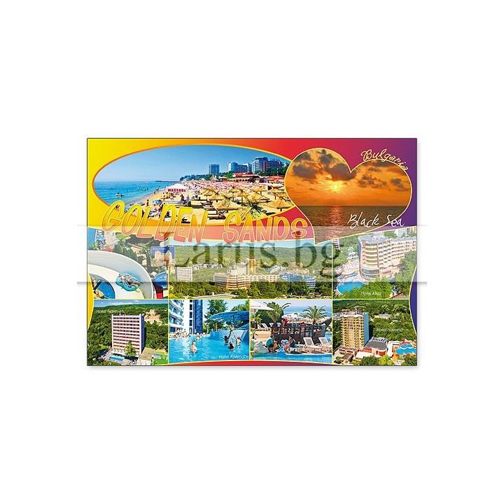 Пощенска картичка Златни Пясъци | Сувенири от България