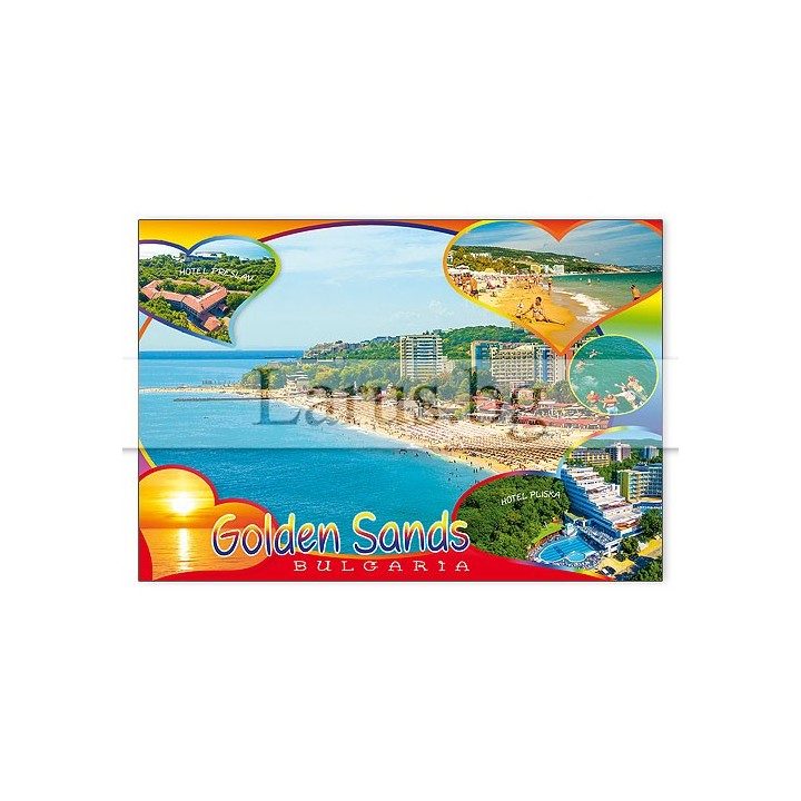 Пощенска картичка Златни Пясъци GS 0305