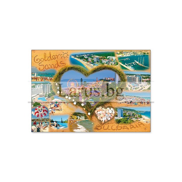 Пощенска картичка Златни Пясъци 1-GS-0306