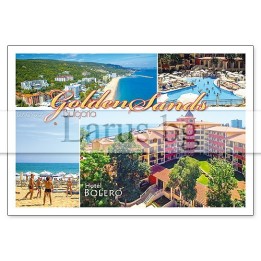 Пощенска картичка Златни Пясъци 1-GS-0309