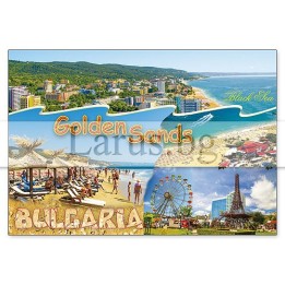 Пощенска картичка Златни Пясъци 1-GS-0312