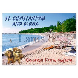 Пощенска картичка Св. Св. Константин и Елена (KE 0007) KE 0007