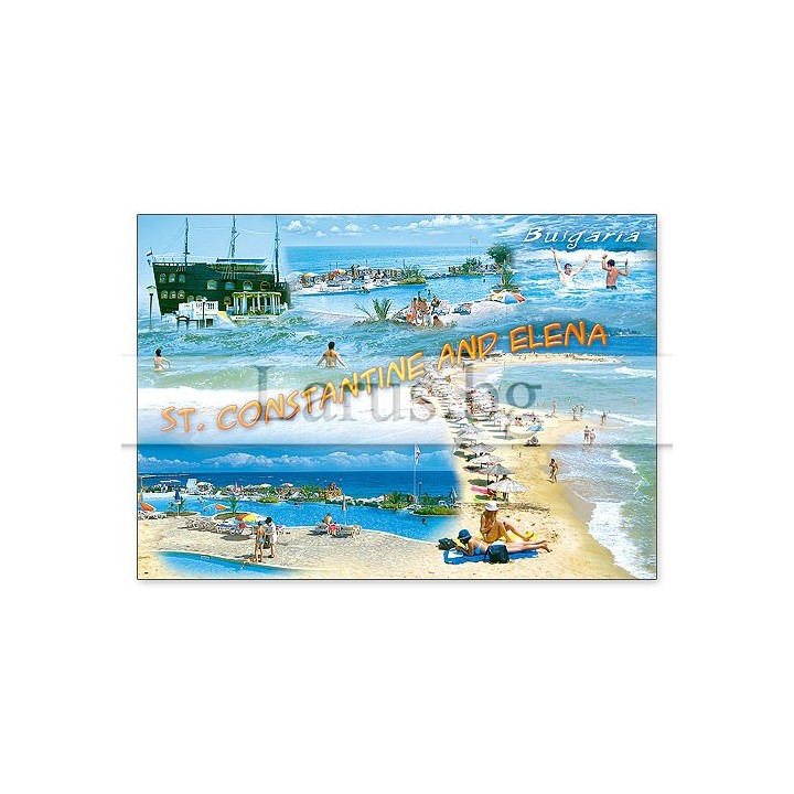 Пощенска картичка Св. Св. Константин и Елена (KE 0022)