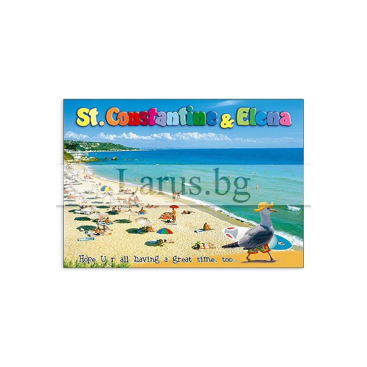 Пощенска картичка Св. Св. Константин и Елена (KE 0027) 1-KE-0027