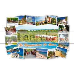 Пощенска картичка Св. Св. Константин и Елена (KE 0033) 1-KE-0033