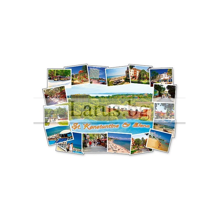 Пощенска картичка Св. Св. Константин и Елена (KE 0033) 1-KE-0033