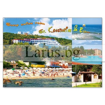 Пощенска картичка Св. Св. Константин и Елена (KE 0035) 1-KE-0035