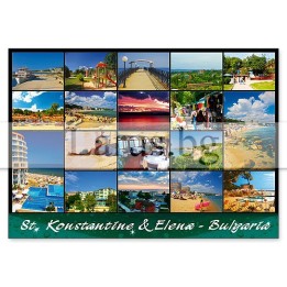 Пощенска картичка Св. Св. Константин и Елена (KE 0039) 1-KE-0039