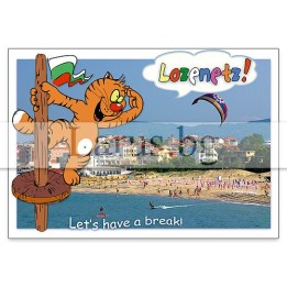 Пощенска картичка Лозенец - Летни поздрави от морето