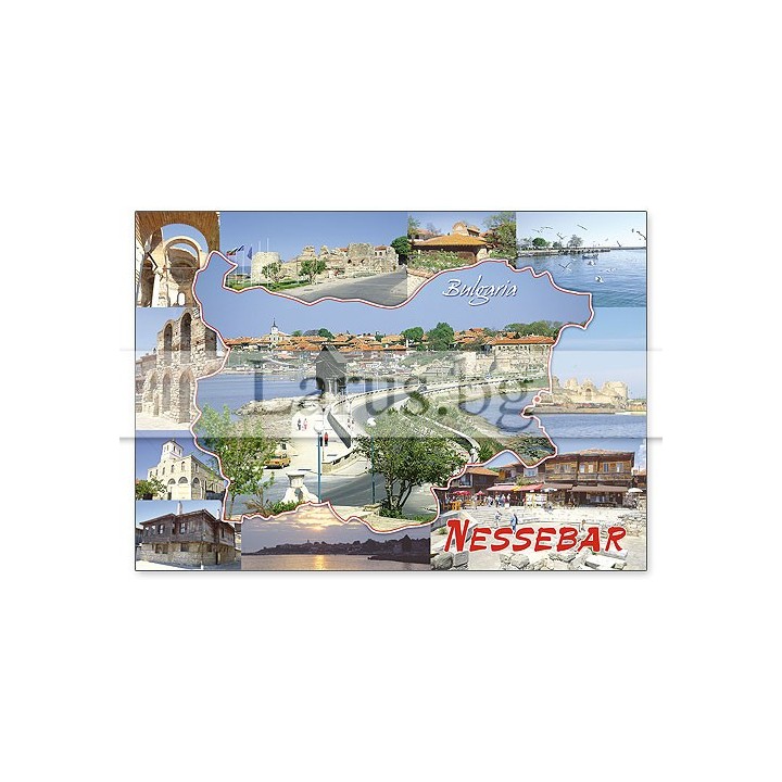 Пощенска картичка Несебър - 1-NE-0092