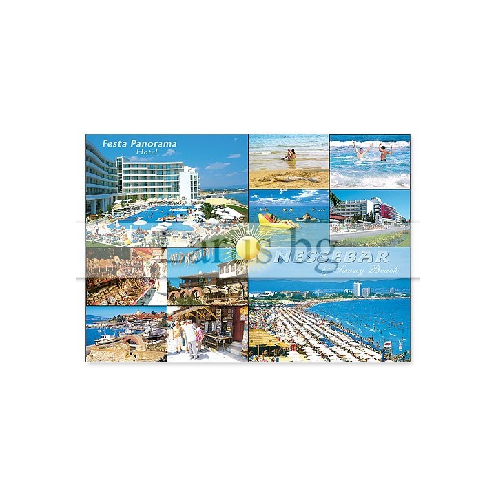 Пощенска картичка Несебър 1-NE-0105