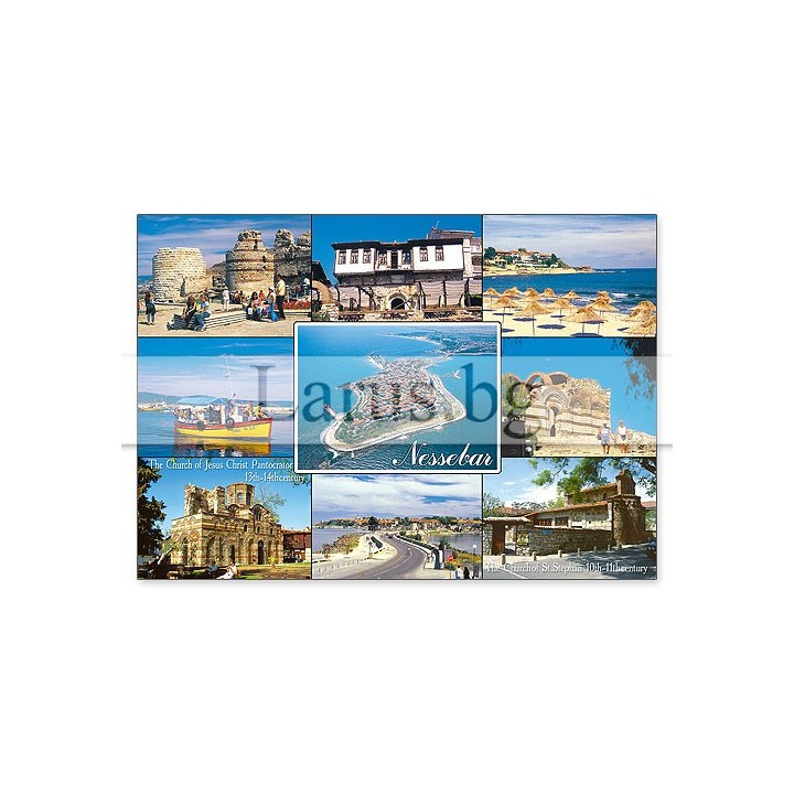 Пощенска картичка Несебър 1-NE-0108