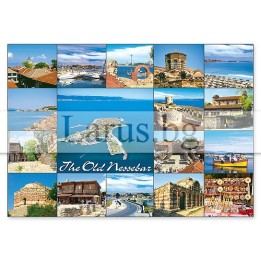 Пощенска картичка Несебър - Старият град