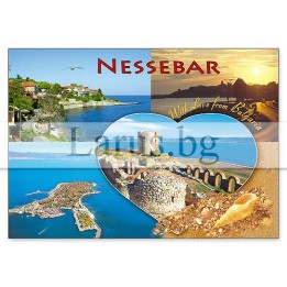Пощенска картичка Несебър 1-NE-0112