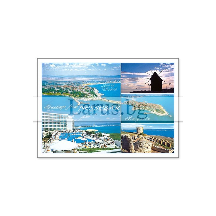 Пощенска картичка Несебър 1-NE-0114