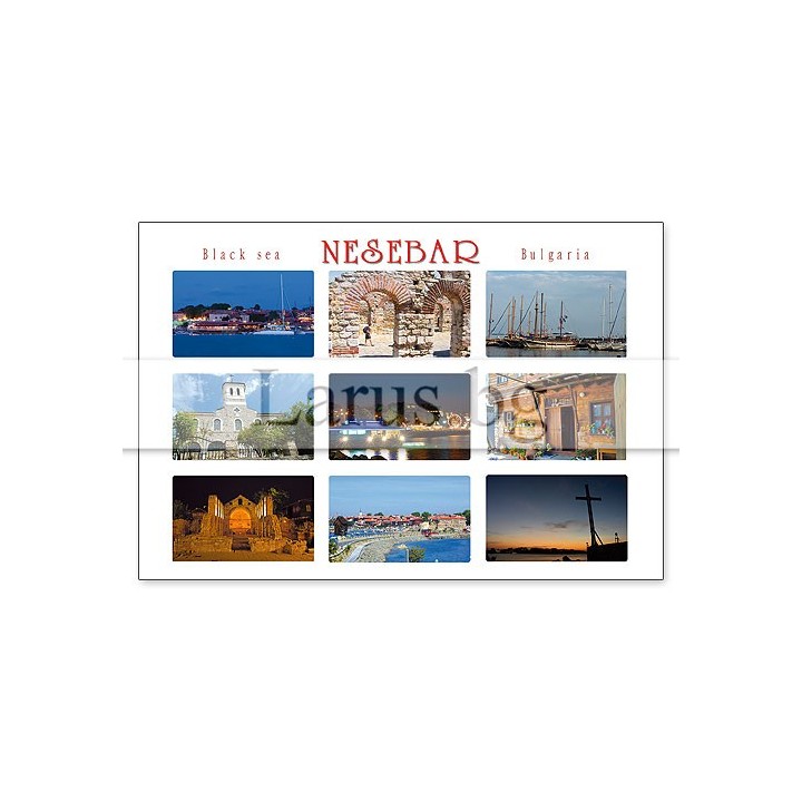 Пощенска картичка Несебър 1-NE-0215