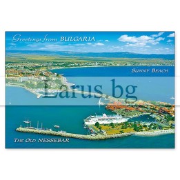 Пощенска картичка Несебър и Слънчев бряг - 1-NE-0235