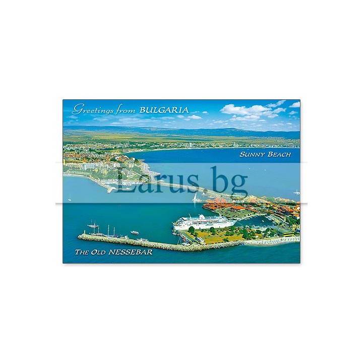 Пощенска картичка Несебър и Слънчев бряг - 1-NE-0235