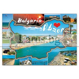 Пощенска картичка Обзор 1-OB-0069