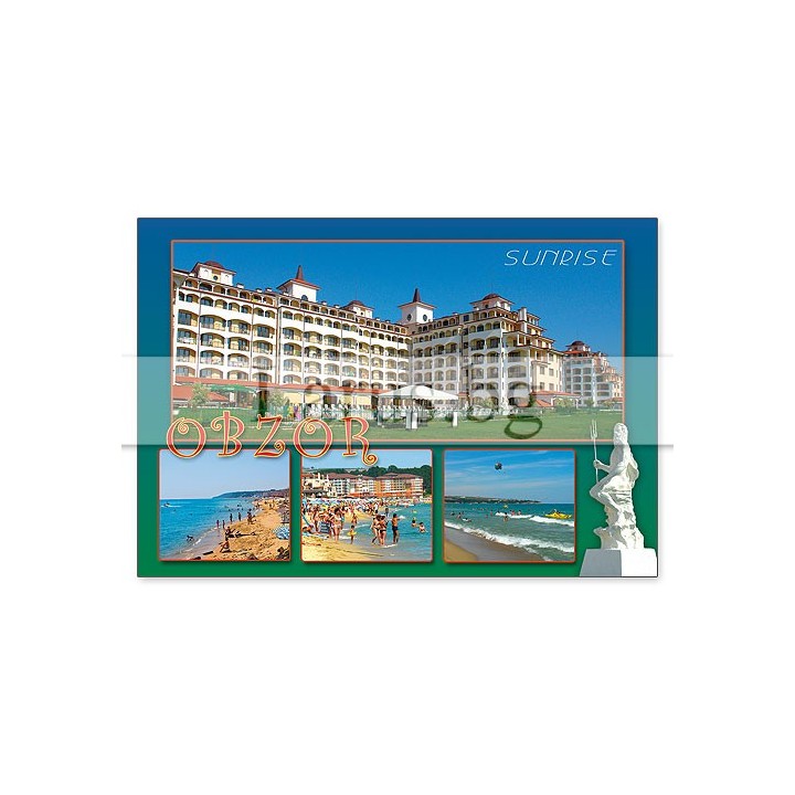 Пощенска картичка Обзор - 1-OB-0076