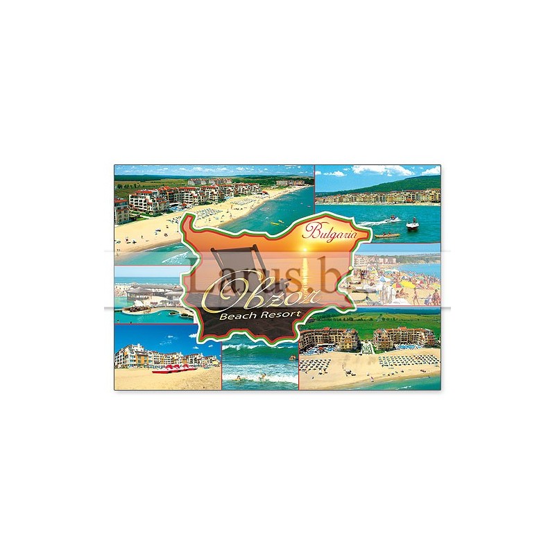 Пощенска картичка Обзор 1-OB-0077