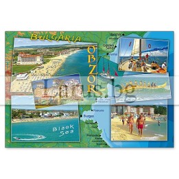 Пощенска картичка Обзор 1-OB-0078