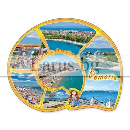 Пощенска картичка Поморие - Сувенир от България