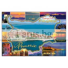 Пощенска картичка Поморие 1-PO-0061