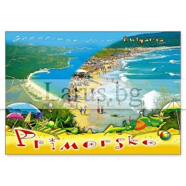 Пощенска картичка Приморско 1-PR-0048