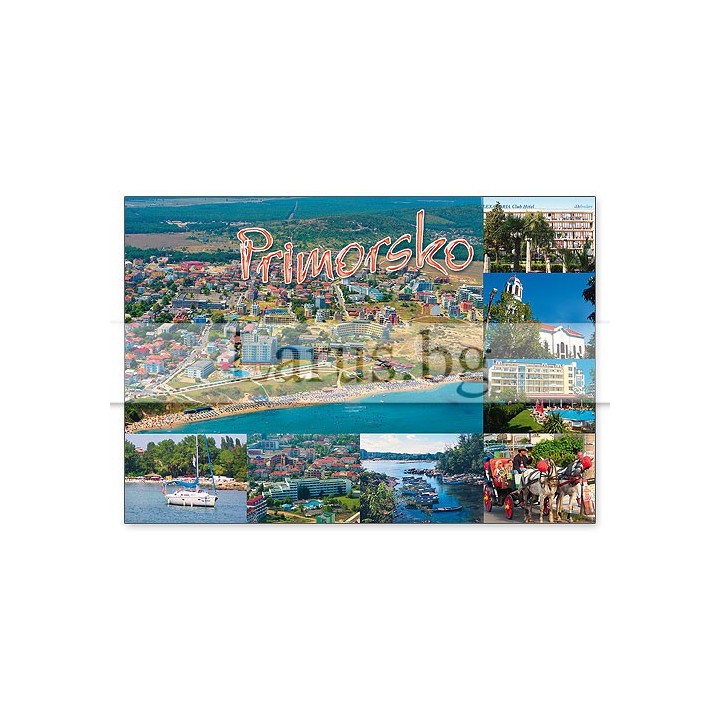 Пощенска картичка Приморско 1-PR-0111