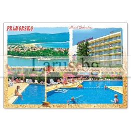 Пощенска картичка Приморско 1-PR-0116
