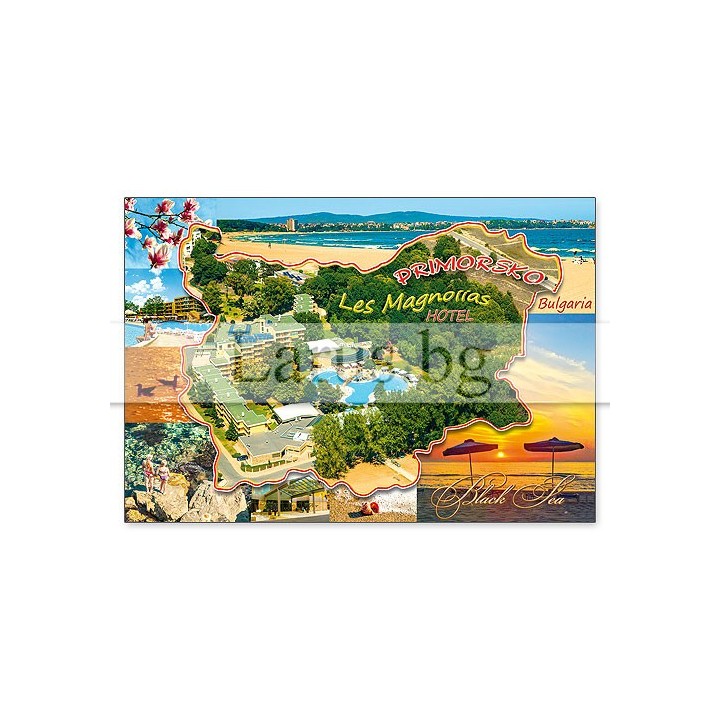 Пощенска картичка Приморско 1-PR-0120
