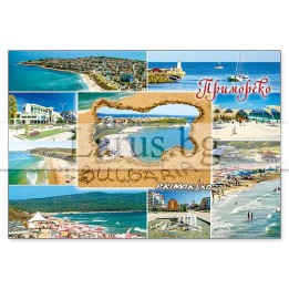 Пощенска картичка Приморско 1-PR-0131